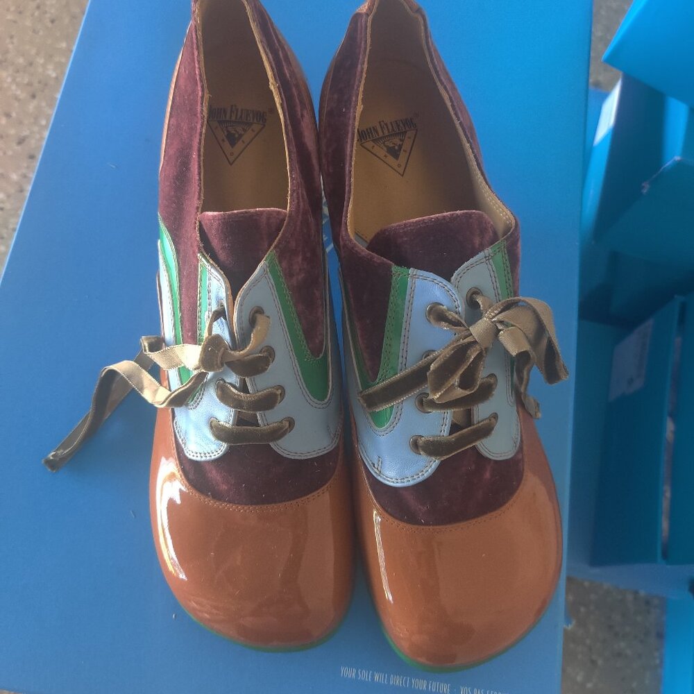 John Fluevog shoes size 13W 11M New - Picture 2 of 3